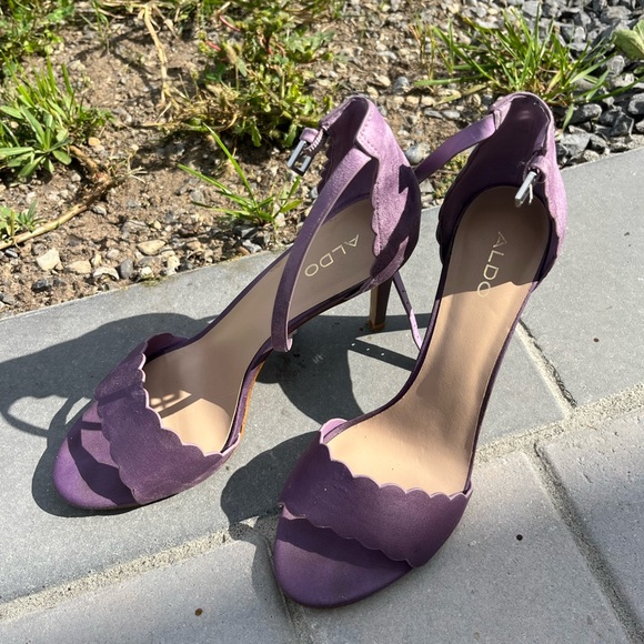 Aldo Purple Heels - 8.5 size - Picture 3 of 7